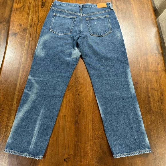 New! J. Crew Slouchy Boyfriend Jeans in Barn Wash Size 27 - Picture 3 of 10